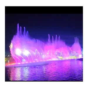 Ugelli ad alto getto all'aperto danzante fontana musicale con controllo programmabile - Product Image 1