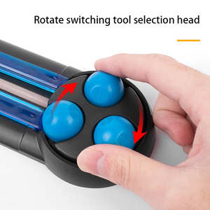 Máy cắt giấy thủ công ba trong một cho các đường lượn sóng chấm thẳng cho các tác phẩm nghệ thuật làm bằng tay - Product Image 5