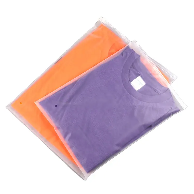 투명 지퍼 가방 의류 플라스틱 포장 가방 젖빛 보석 의류 지퍼락 가방