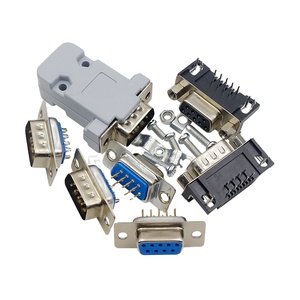 ตัวเชื่อมพอร์ตอนุกรม9-pin สำหรับ DB9ตัวเมียและตัวผู้9-RS232ลวดเชื่อมพอร์ตอนุกรมพอร์ต COM พอร์ตคู่ตัวเชื่อมต่อปลั๊ก9-pin DR9 - Product Image 1