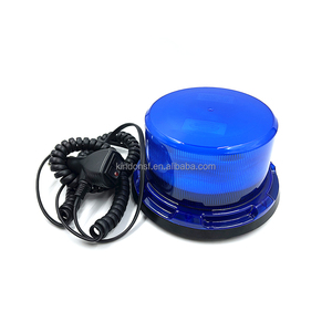 ECE R65 sınıf 1 onaylı süper kalite LED güçlü mıknatıslar ile uyarı tepe ışığı dönen modu LB130 iyon mavi Amber kırmızı beyaz - Product Image 1