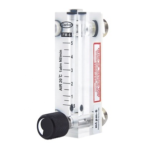 DARHOR panel montajlı akrilik basınçlı hava debimetre rotametre gaz akış ölçer hava - Product Image 6