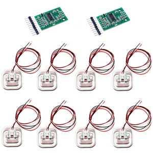 Sensore di Forza AM24A HX711 Opzionale, 4 Pezzi, Cella di Carico da 50kg, Estensimetro a Mezzo Ponte per Bilancia Pesapersone e Bilancia da Bagno - Product Image 1