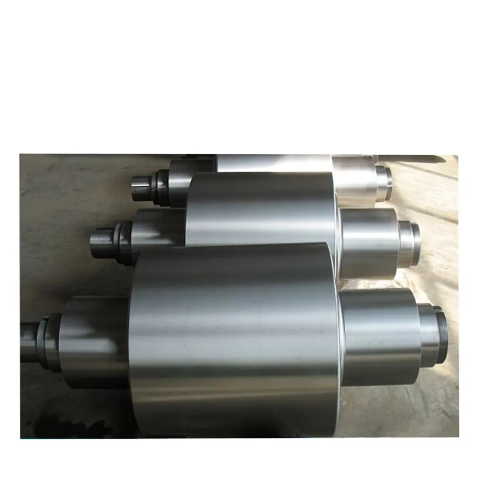 Forged work rolls for steel rolling mill and aluminum mill
