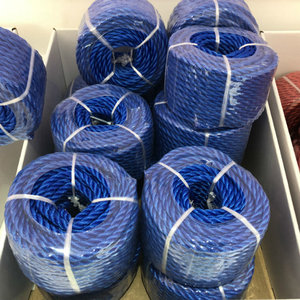 Cuerda de acuicultura de nailon PE trenzado de 3 hebras de alta resistencia, hilo de polipropileno para pesca marina hecho de cuerda de fibra de plástico - Product Image 6
