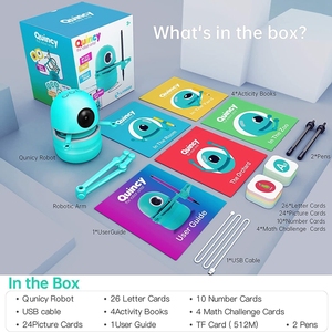 2022 Hot Drawing Robot für Kid Science Program Spielzeug Wiederauf ladbare Kids Science Intelligence Puzzle Robot Toy - Product Image 2