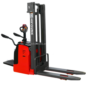1.5 Ton 2 Ton 3 Ton elektrikli Forklift Walkie Stacker 24V palet istifleyici elektrikli - Product Image 4
