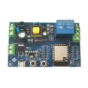 AC alimentato ESP32 WiFi BT modulo relè singolo ESP32 scheda di sviluppo I/O porta UART programma downloadPort
