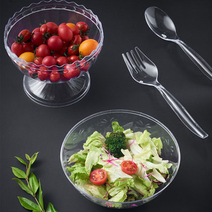 一次性使用定制矩形透明一次性食品塑料托盘 - Product Image 5