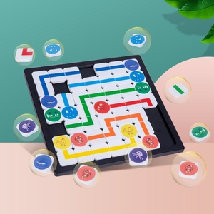 HOYE CRAFT giochi di pensiero logico per bambini giochi di collegamento divertenti in legno gioco da tavolo abbinato - Product Image 5