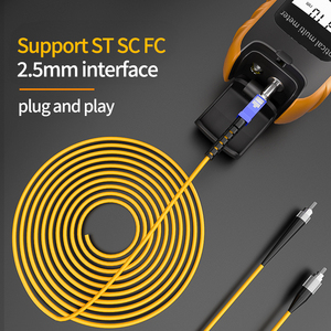 เครื่องวัดพลังงานแสง opm แบบชาร์จได้ G11ทดสอบแบนด์5G สำหรับเครื่องมือ FTTx ไฟเบอร์ออปติก4G PoE - Product Image 4