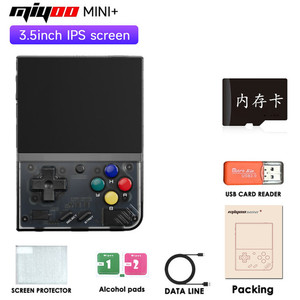 Miyooミニプラス + オープンソースハンドヘルドレトロPSPアーケードゲームコンソールWi-Fi通信在庫供給懐かしモデル