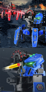 2.4G Remote Control Space Warrior DIY Assembly Battle <strong>Robot</strong> <strong>RC</strong> Toy <strong>Rc</strong> Shooting Car - Product Image 4