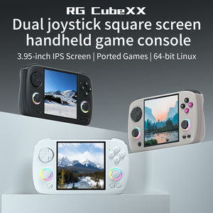 ANBERNIC RG CubeXX 3.95inch Handheld Game Players 128G Linux 64 Game Accessories