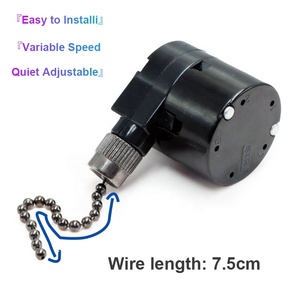 ZING kulak ZE-208S5-1T 3A 250VAC 6A 125VAC 5 hız kontrolü tavan vantilatörü regülatörü elektrik çekme zinciri ışık anahtarı - Product Image 6