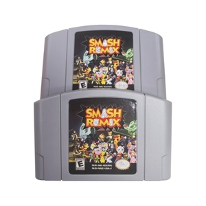 <strong>SMASH</strong> REMIX 1 <strong>3</strong> 4 5 Video N64 Game Cartridge in Stock for Nintendo 64 Game Console USA NTSC Version - Product Image 1
