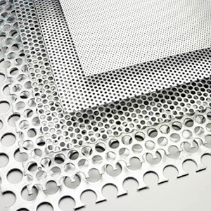 Dekoratives kleines Loch 1,5mm Dicke Edelstahl Perforiertes Metallgitter Blech Loch platte Malaysia