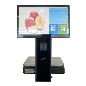 Software de función inteligente, báscula de pesaje inteligente de reconocimiento AI personalizada para el mercado de verduras