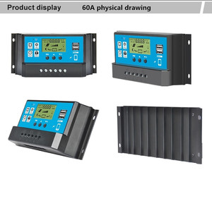 10A 20A 30A 40A 50A 60Aソーラー充電コントローラーPwm回路図150Ampソーラーバッテリー充電コントローラー - Product Image 5