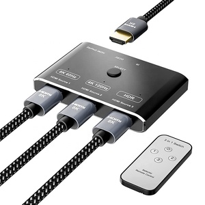 Xput <strong>HDMI</strong> Interface <strong>Switch</strong> 3 Port 8K <strong>HDMI</strong> <strong>2</strong>.1 <strong>Switch</strong> 3 in 1 Out HDTV 3x1 <strong>HDMI</strong> Switcher 3 to 1 With Remote Control - Product Image 1