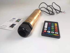 DC12V / AC100-240V 2 Control <strong>Ways</strong> Big Caliber Gold Multifunction 10W Bluetooth APP LED Fiber Illuminator