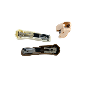 Chất lượng cao dễ thương Kawaii xách tay nhựa mini giấy <span class=keywords><strong>Stapler</strong></span> cho văn phòng trường - Product Image 4
