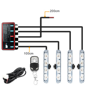 แถบไฟ LED กระพริบเตือนไฟกระพริบฉุกเฉิน - Product Image 4