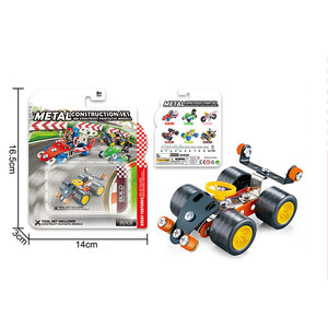 Çocuk Metal alaşım inşaat seti egzersiz zihinsel oyun yapı taşları için 5 ila 7 yıl araba oyuncak - Product Image 6