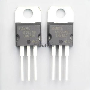 Huanxin มอสเฟท N-CHANNEL ทรานซิสเตอร์110A ถึง220 68V 110n7f6ดั้งเดิม STP110N7F6 - Product Image 2