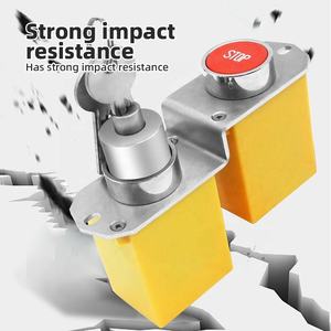 BENLEE design semplice impermeabile rotativo chiave E-Stop rotativo esterno IP65 interruttore di arresto di emergenza box a pulsante - Product Image 4