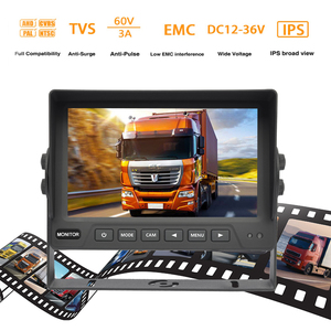PJAUTO AHD 7英寸汽车液晶显示器后视倒车摄像头系统IP69K重型 - Product Image 2