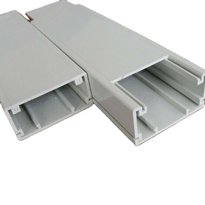 PVC Cable <strong>Trunking</strong> for Electric Wiring Ducts Protection for Cables and Wires - Product Image 6