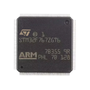 STM32F767ZGT6 QFP-144 ARM Cortex-M7 MCU 216MHz 2MB Flash 512KB SRAM Dual Bank Flash with FPU and Chrom-ART Accelerator - Product Image 1