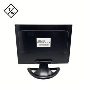 15 Inch Black White <strong>LCD</strong> Desktop <strong>Monitor</strong> HD <strong>VGA</strong> <strong>Input</strong> 1024*768 Resolution Business Series <strong>Computer</strong> Replacement 4:3 Aspect Speaker