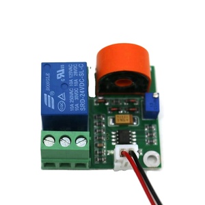 Módulo de sensor de corriente de CA, interruptor de protección de sobrecorriente de voltaje de 0-5A 10A 20A 50A DC 5V 12V 24V - Product Image 1