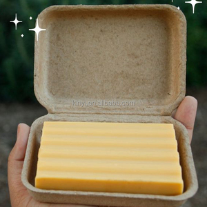 Thời Trang Thiết Kế Hấp Dẫn Tái Chế Bột Giấy Đúc Xà Phòng Tự Nhiên Hộp Giấy Bao Bì Cho Xà Phòng - Product Image 5