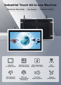 Panel de pantalla táctil HMI de 10,4 ", Monitor Industrial integrado, ordenador Industrial, quiosco de pantalla táctil a prueba de agua, Tablet PC Al-in-One