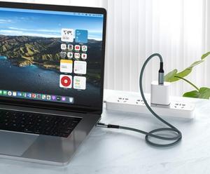 LED 240W Emark USB 4.0 C erkek USB 4.0 C erkek güç şarj veri transferi 40gbps kablo - Product Image 5