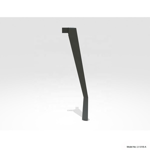 豪华 v形框架腿办公桌办公桌木制 l形行政办公桌 - Product Image 2