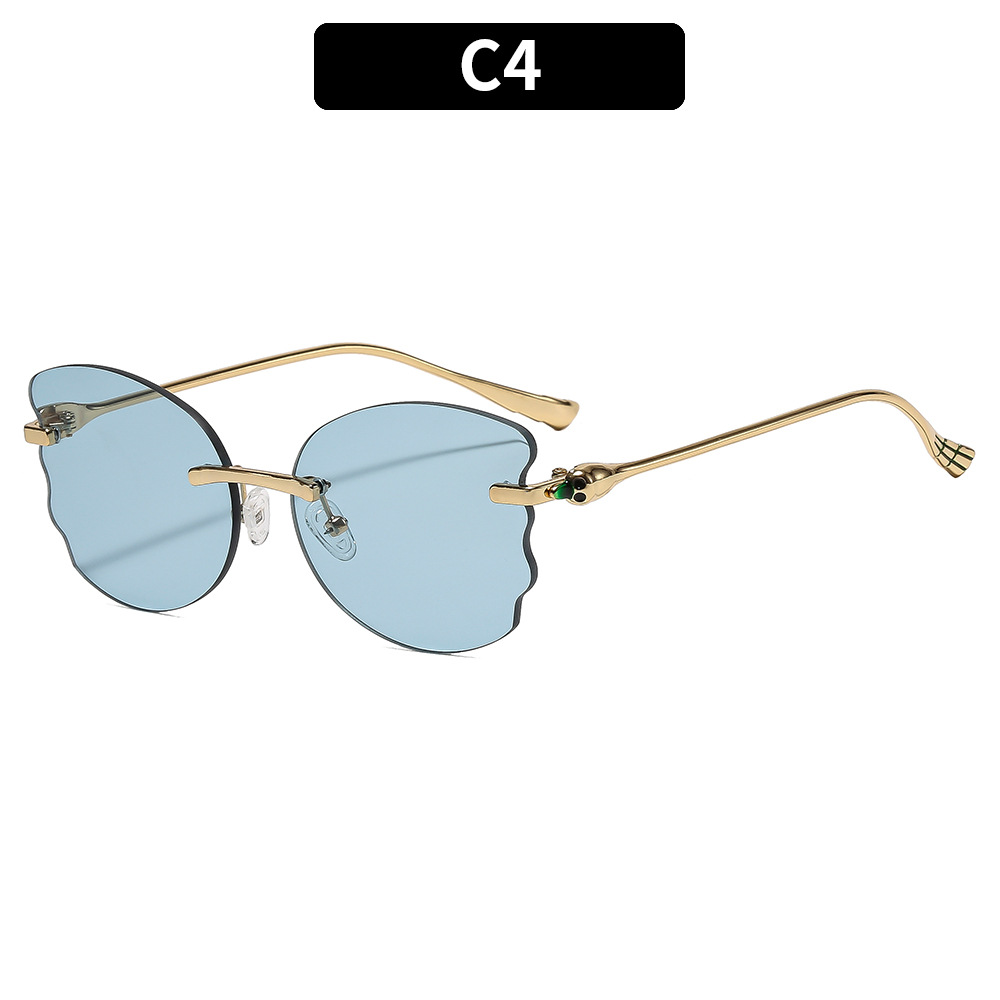 C4-gold frame blue