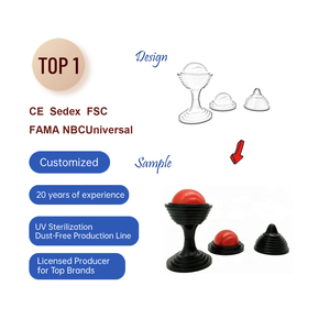 Sedex 4P Custom Plastic Magic Tricks Spielzeug für Kinder Leicht zu lernende Bühnen illusion mit Cup und Close-Up Magic Thumb Trick - Product Image 1