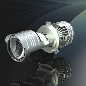 ไฟหน้า LED H4 75W กำลังสูงปรับแต่งได้เลนส์สปอตไลท์ขนาดเล็กแบบผสมผสานการมองเห็นได้ชัดเจน - Product Image 3