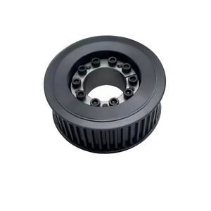 OEM có sẵn Anodized côn khóa <span class=keywords><strong>bushing</strong></span> ròng rọc 6061-T6-htd3m/5M/14M, 10-80T - Product Image 4
