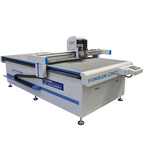 FORSUN Stoff muster Appare Digital Doppel köpfe oszillierende multifunktion ale Leder messers chneide maschine