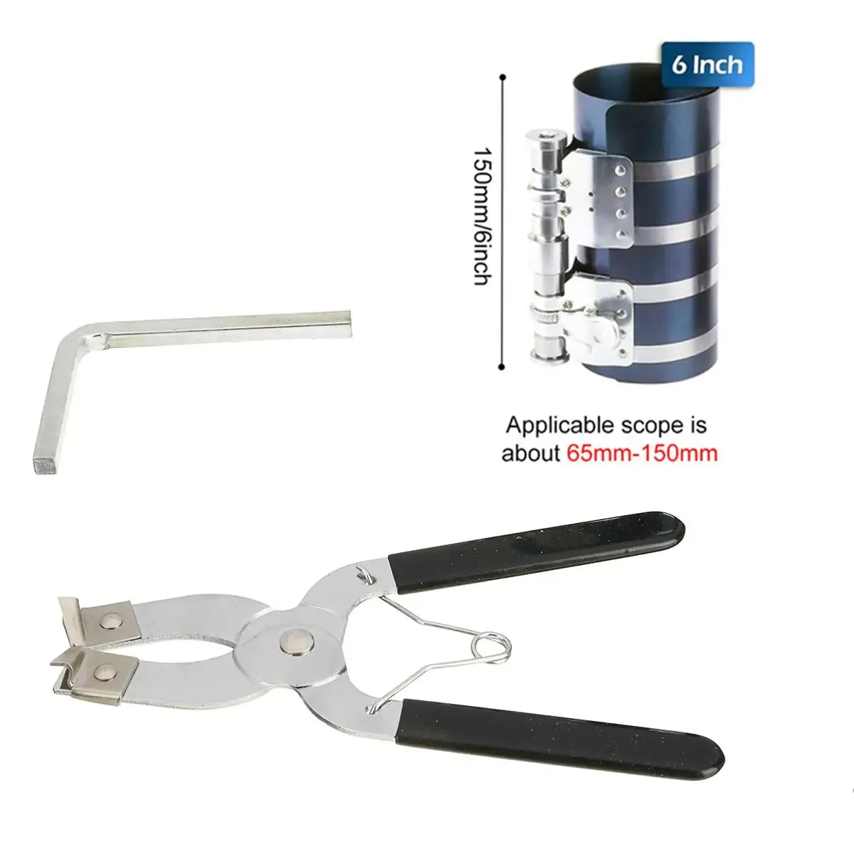 6 inch and plier