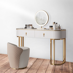 Bedroom Net Red Ins Wind Retractable Corner <strong>Dressing</strong> <strong>Table</strong> <strong>Storage</strong> Cabinet Integrated <strong>Dressing</strong> <strong>Table</strong> <strong>With</strong> Led <strong>Mirror</strong>