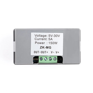 DC 5-30V 5A DC Motor Controller PWM velocità regolabile display digitale encoder duty ratio frequenza MAX 15A ZK-MG controller motore - Product Image 3