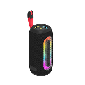 Nuovo design JS250 OEM portatile RGB MP3 altoparlante a forma quadrata impermeabile Radio bt altoparlante con filo di luce a led per uso esterno - Product Image 4