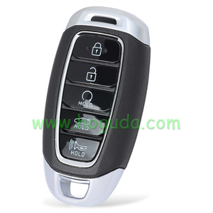 Orijinal Hyundai için 5 düğme anahtarsız 4A çip ile akıllı uzaktan anahtar Fob gitmek 433Mhz FCC ID: NYOMBEC5FOB2004 P/N: 95440-AA000 - Product Image 2