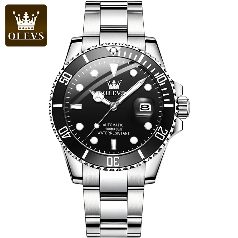 olevs 6650 wholesale bands men wrist digital custom cheap sport luxury moissanite Automatic Movement mechanical men watches